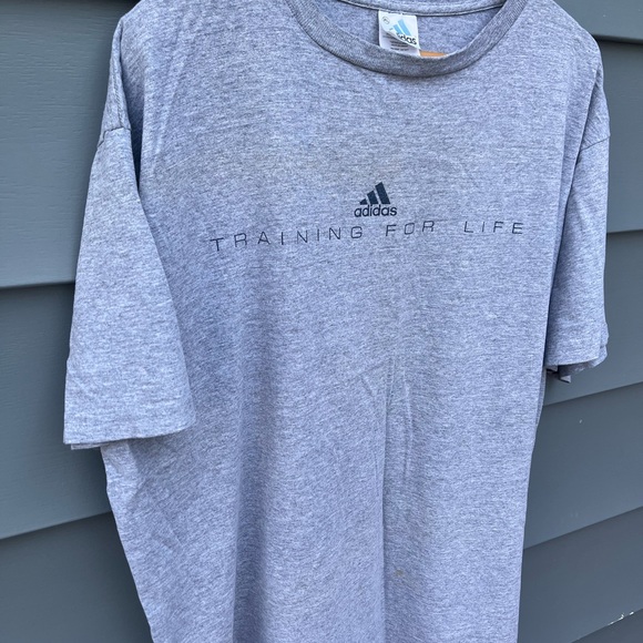 Vintage Adidas T-Shirt / XL / Training For Life - Picture 2 of 8